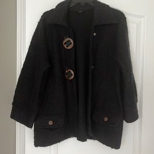 Kaktus Black Cardigan